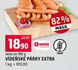 Terno Vídeňské párky extra nabídka