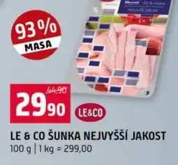 Terno Le & co šunka nejvyšší jakost nabídka