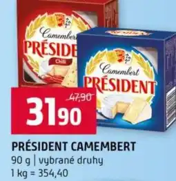 Terno Président camembert nabídka