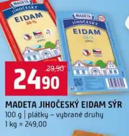 Terno Madeta jihočeský eidam sýr nabídka