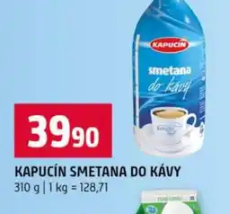 Terno Kapucín smetana do kávy nabídka