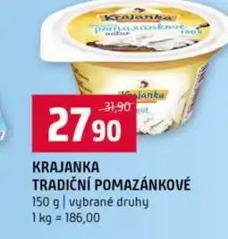Terno Krajanka tradiční pomazánkové nabídka