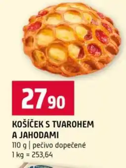 Terno Košíček s tvarohem a jahodami nabídka