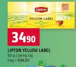 Terno Lipton yellow label nabídka