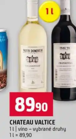 Terno Chateau valtice nabídka