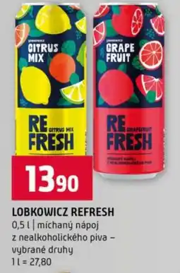 Terno Lobkowicz refresh nabídka