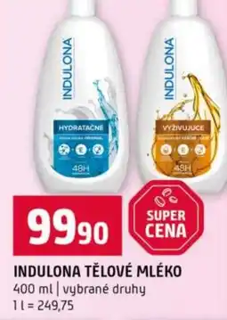 Terno Indulona tělové mléko nabídka