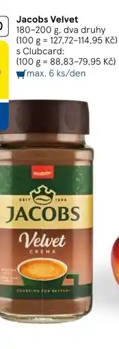Tesco JACOBS Velvet nabídka