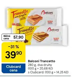 Tesco Balconi Trancetto nabídka