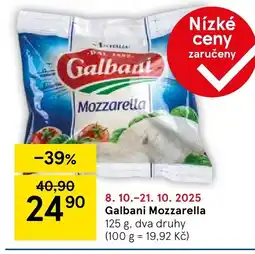 Tesco Galbani Mozzarella nabídka