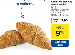 Tesco Croissant máslový multicereální nabídka
