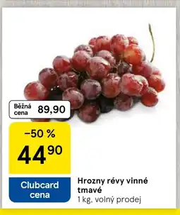 Tesco Hrozny révy vinné tmavé nabídka