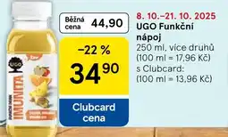 Tesco UGO Funkční nápoj nabídka