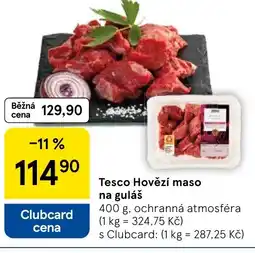 Tesco Tesco Hovězí maso na guláš nabídka