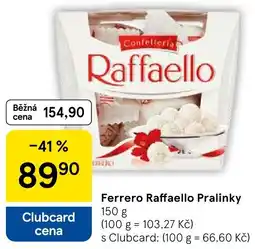 Tesco Ferrero Raffaello Pralinky nabídka