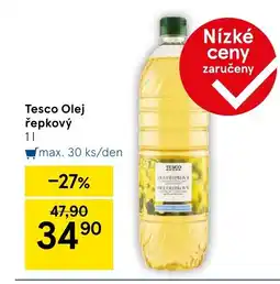 Tesco Tesco Olej řepkový nabídka