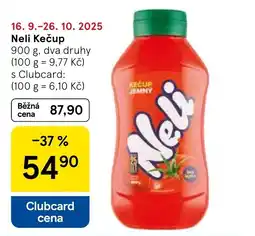 Tesco Neli Kecup nabídka