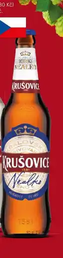 Tesco Krušovice Hořké Nealko nabídka