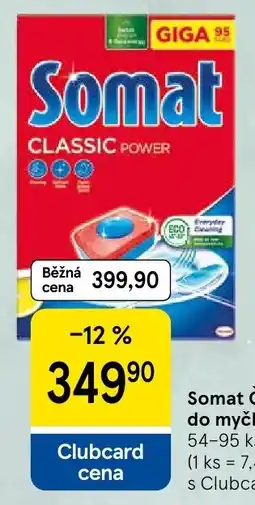 Tesco Somat Čisticí prostředek do myčky nádobí Giga nabídka