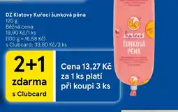 Tesco DZ Klatovy Kuřecí šunková pěna nabídka