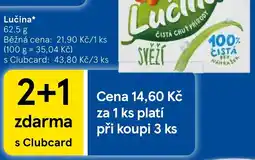 Tesco Lučina nabídka