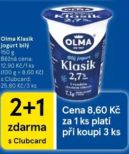 Tesco OLMA Klasik jogurt bílý nabídka