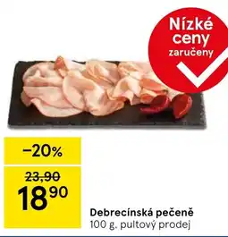 Tesco Debrecínská pečeně nabídka
