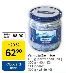 Tesco Varmuža Zavináče nabídka