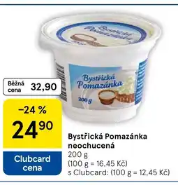 Tesco Bystřická Pomazánka neochucená nabídka