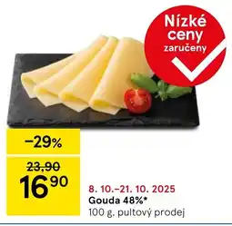 Tesco Gouda 48% nabídka