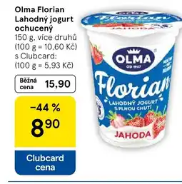 Tesco OLMA Florian Lahodný jogurt ochucený nabídka