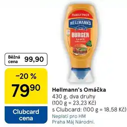 Tesco HELLMANN'S Omáčka nabídka