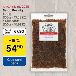 Tesco Tesco Rozinky nabídka