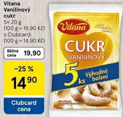 Tesco Vitana Vanilínový cukr nabídka