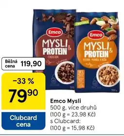 Tesco Emco Mysli nabídka