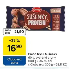 Tesco Emco Mysli Sušenky nabídka