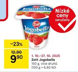 Tesco ZOTT JOGOBELLA nabídka