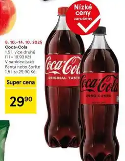 Tesco COCA-COLA nabídka