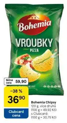 Tesco BOHEMIA CHIPSY nabídka