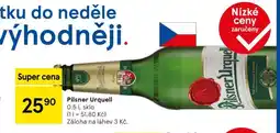 Tesco Pilsner Urquell nabídka
