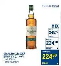 Makro STARÁ MYSLIVECKÁ ŽITNÁ 4 Y. O.** 40 % nabídka