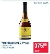 Makro TORRES BRANDY 10 Y.O nabídka