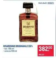 Makro DISARONNO ORIGINALE 28 % nabídka