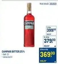 Makro Campari Bitter 25 % nabídka