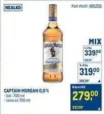 Makro CAPTAIN MORGAN 0,0 % nabídka