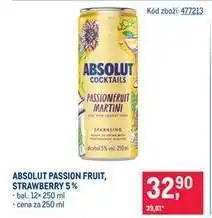 Makro ABSOLUT PASSION FRUIT, STRAWBERRY 5 % nabídka