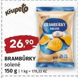 Terno BRAMBŮRKY solené nabídka