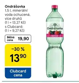 Tesco Ondrášovka nabídka
