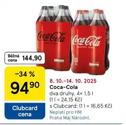 Tesco Coca-Cola nabídka
