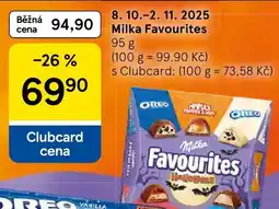 Tesco Milka Favourites nabídka